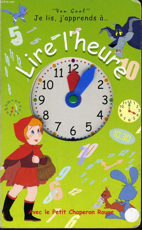 LIRE L'HEURE avec le petit chaperon rouge