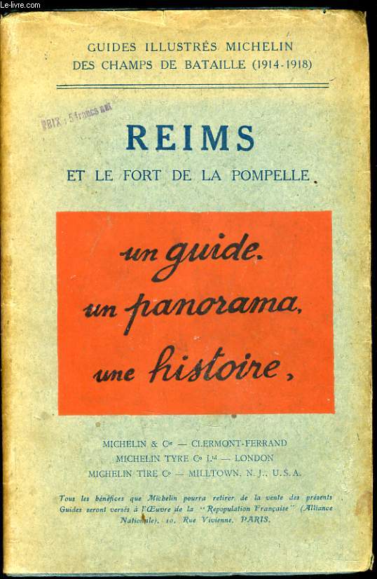 REIMS et le fort de la Pompelle - un guide panoramique une histoire
