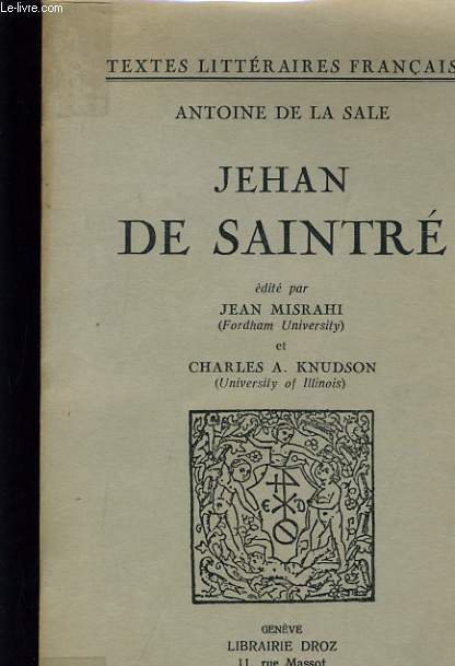 JEHAN DE SAINTRE