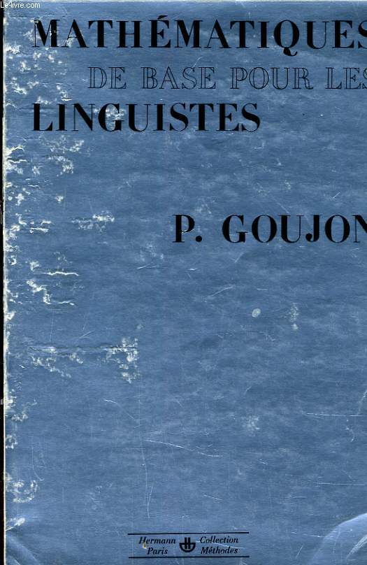 MATHEMATIQUES DE BASE POUR LES LINGUISTES