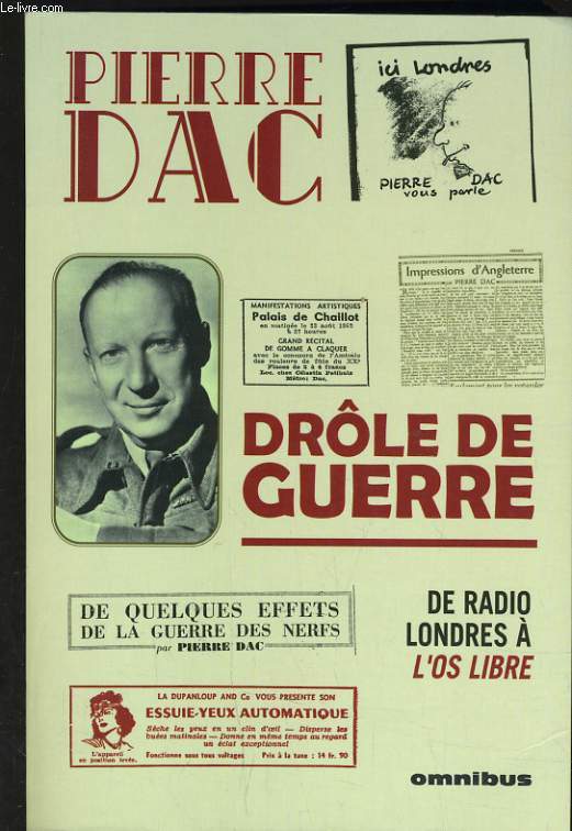 DROLE DE GUERRE - 29 OCTOBRE 1946 15 OCTOBRE 1947