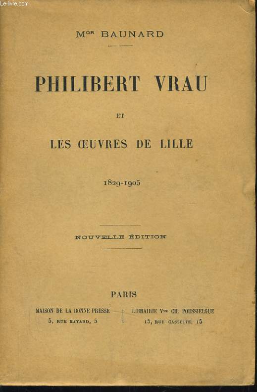PHILIBERT VRAU ET LES OEUVRES DE LILLE 1829-195