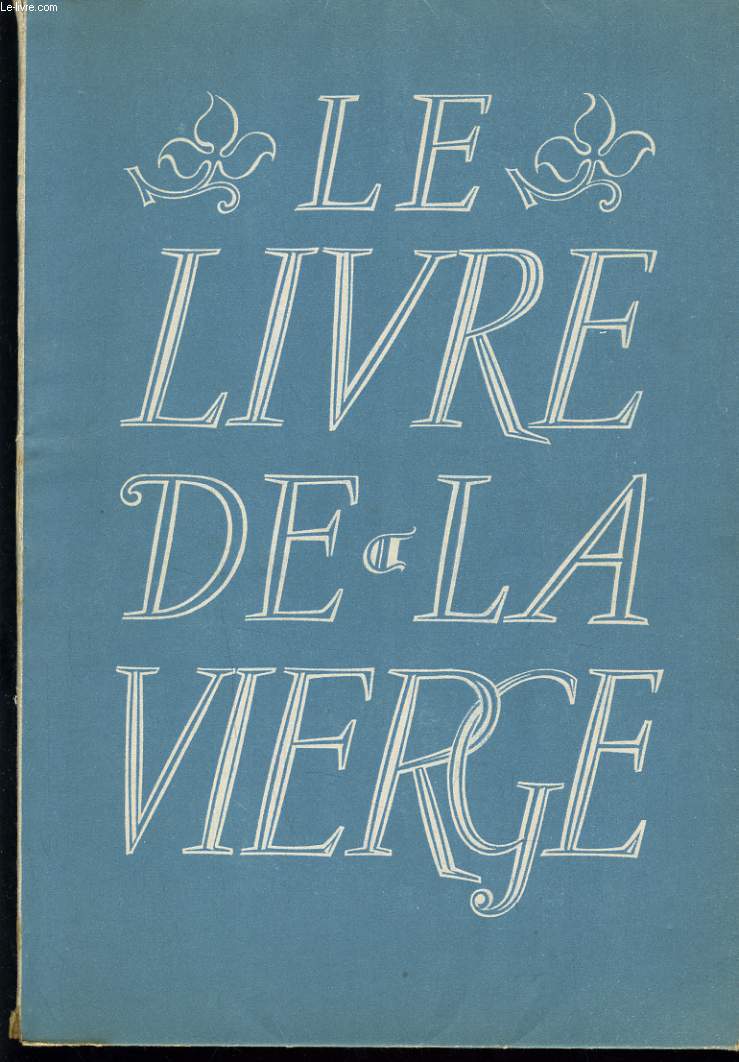 LE LIVRE DE LA VIERGE