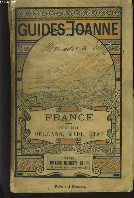 GUIDES JOANNES - FRANCE RESEAUX ORLEANS MIDI ETAT