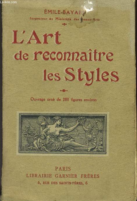L'ART DE RECONNAITRE LES STYLES