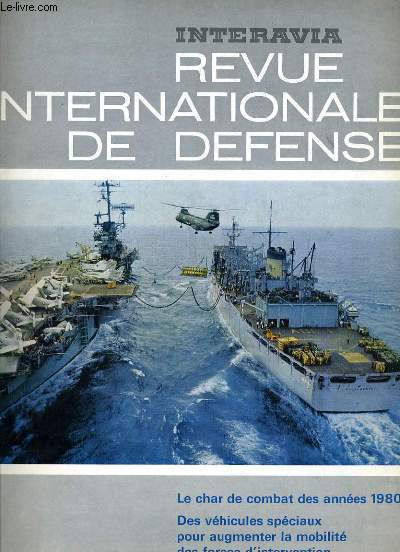 INTERAVIA - REVUE INTERNATIONALE DE DEFENSE N11