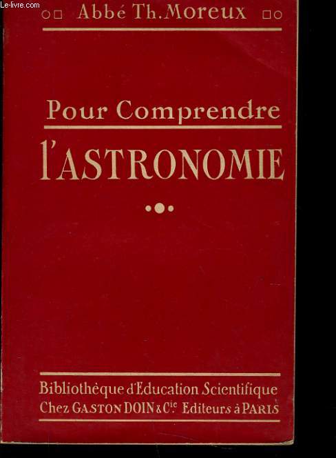 POUR COMPRENDRE L'ASTRONOMIE