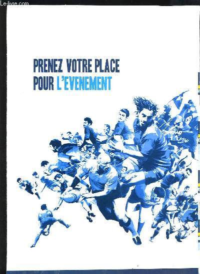 PRENEZ VOTRE PLACE POUR L'EVENEMENT - RUGBY WORLD CUP 2007