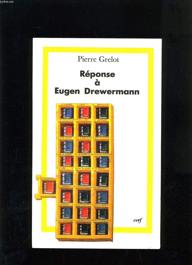 REPONSE A EUGEN DREWERMANN