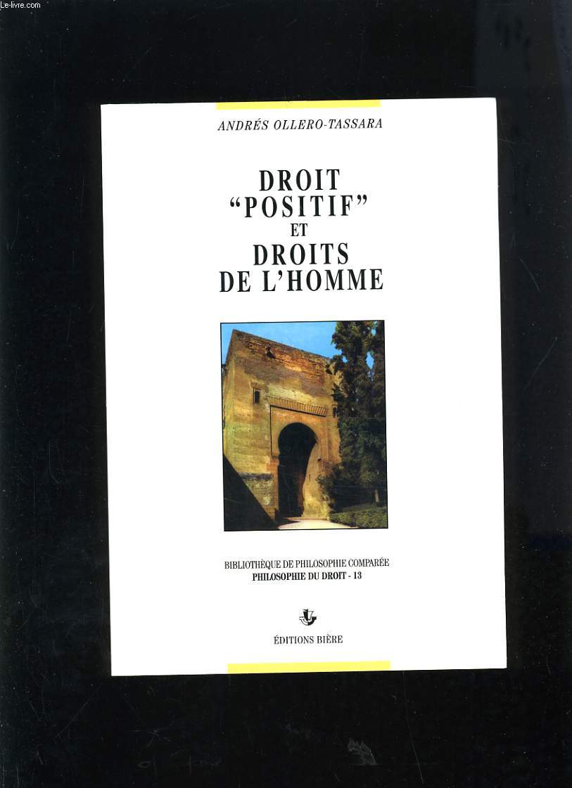 DROIT POSITIF ET DROITS DE L'HOMME