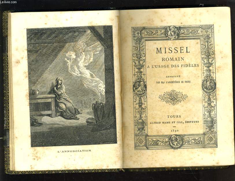 MISSEL ROMAIN A L'USAGE DES FIDELES