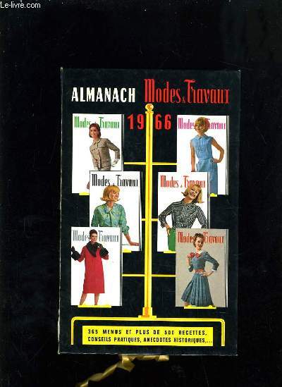 ALMANACH MODE ET TRAVAUX 1966