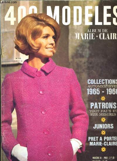 400 MODELES N34 - COLLECTINS AUTOMNE HIVER 1965-1966