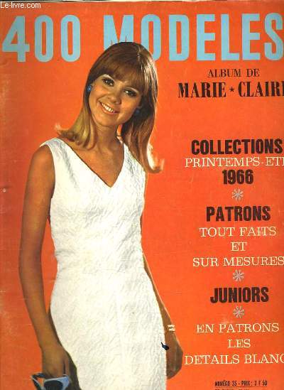 400 MODELES N35 - COLLECTIONS PRINTEMPS ETE 1966