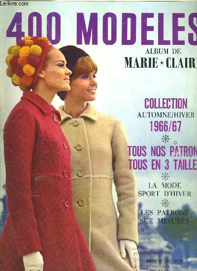 400 MODELES N36 - COLLECTION AUTOMNE HIVER 1966-67