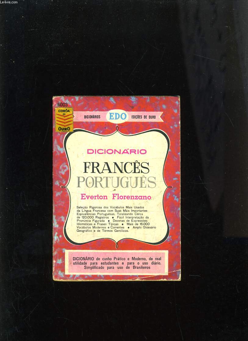 DICIONARIO FRANCES-PORTUGUES