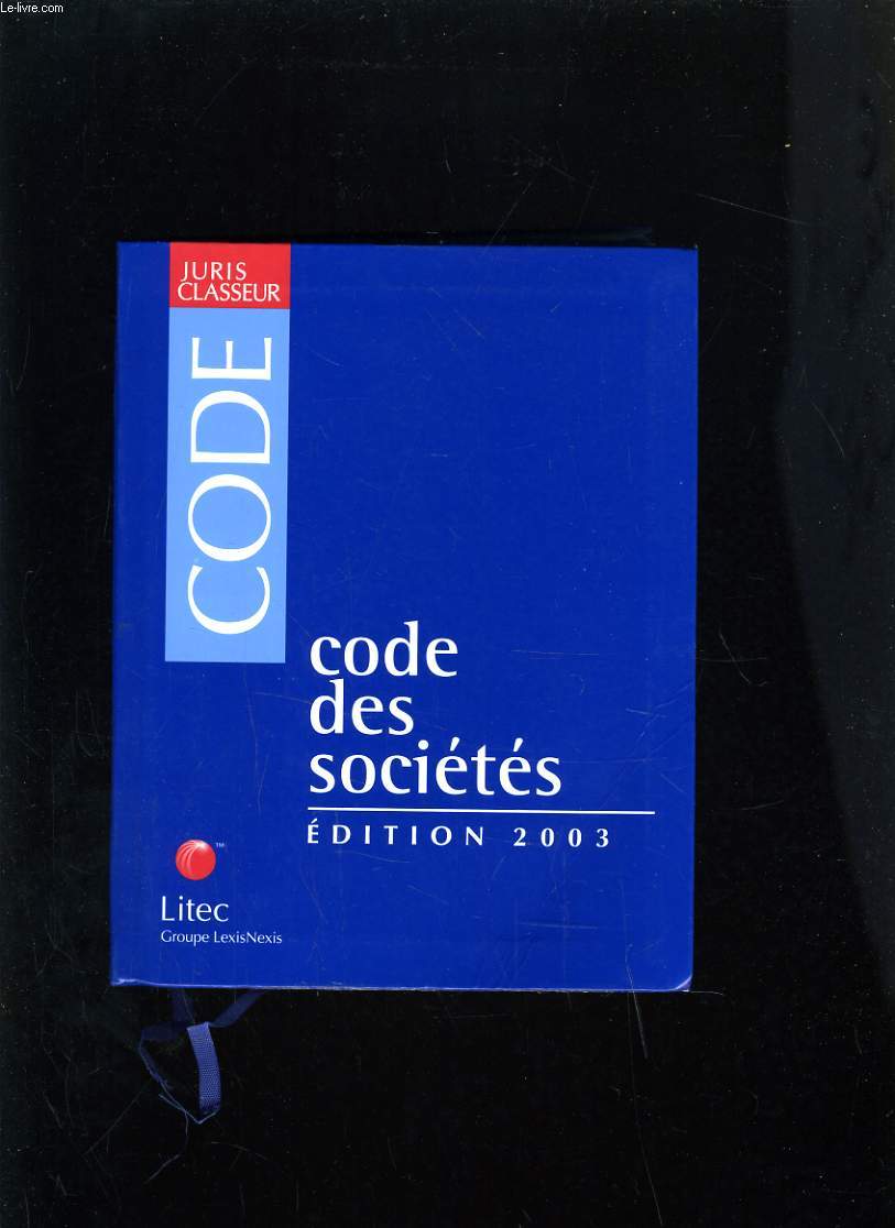 CODES DES SOCIETES - EDITION 2003