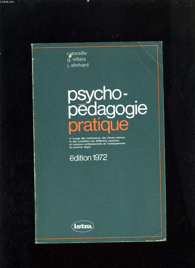 PSYCHO-PEDAGOGIE PRATIQUE