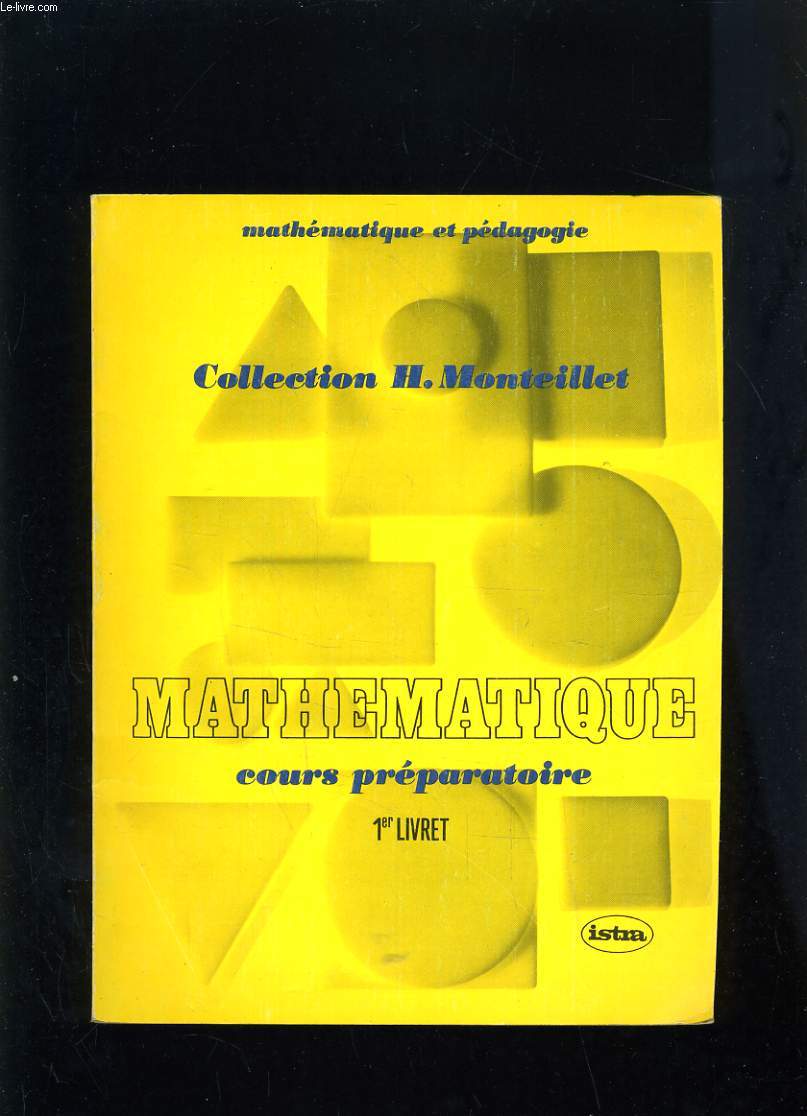 MATHEMATIQUE COURS PREPARATOIRE PREMIER LIVRET