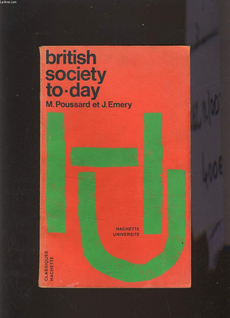 BRITISH SOCIETY TO-DAY