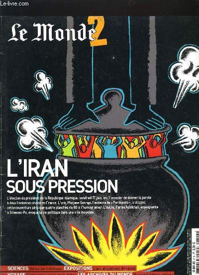LE MONDE 2 - L'IRAN SOUS PRESSION
