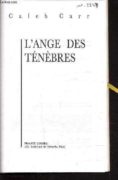 L'ANGE DES TENEBRES.