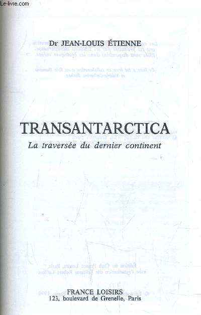 TRANSANTARCTICA.