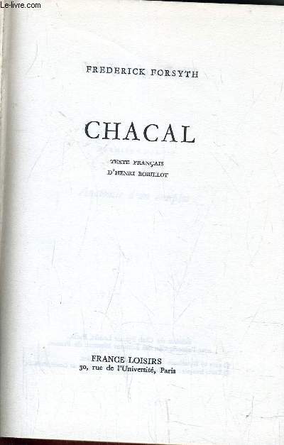 CHACAL.