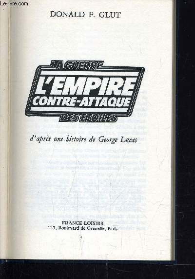 L'EMPIRE CONTRE ATTAQUE.