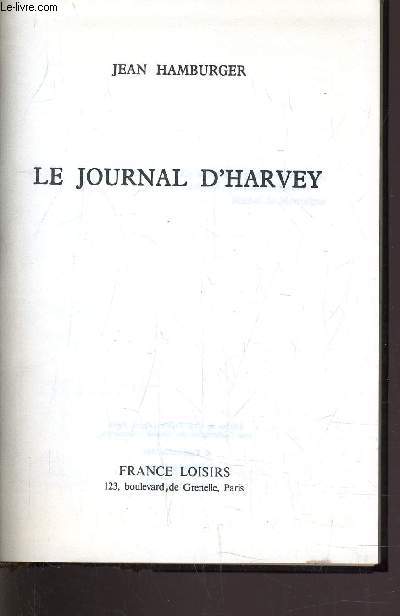 LE JOURNAL D'HARVEY.