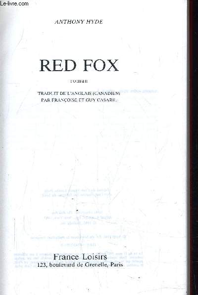 RED FOX.