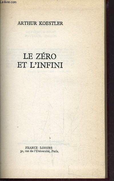 LE ZERO ET L'INFINI.