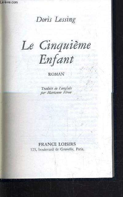 LE CINQUIEME ENFANT.