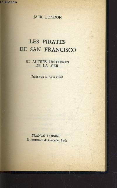 LES PIRATES DE SAN FRANCISCO.