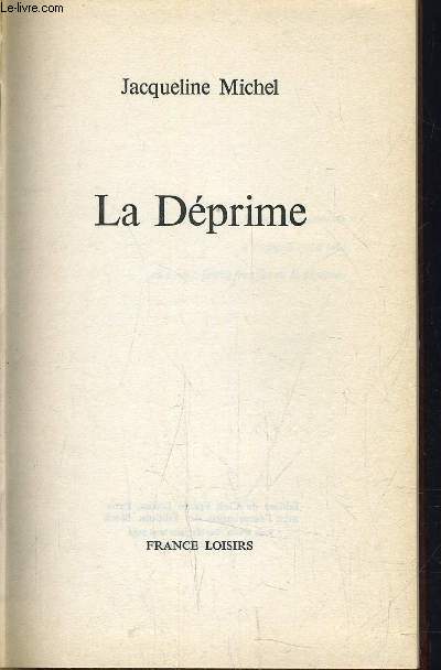 LA DEPRIME.