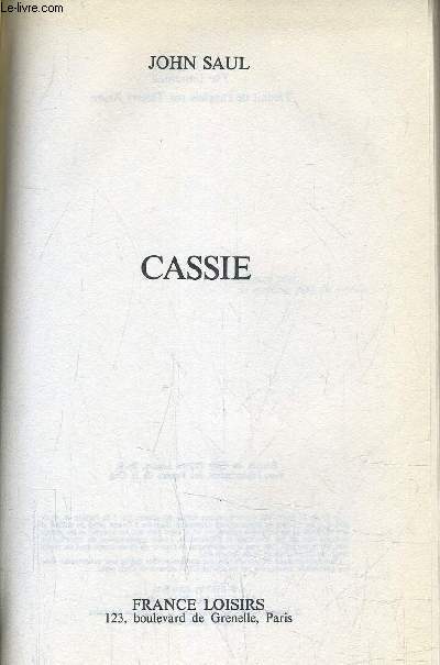 CASSIE.