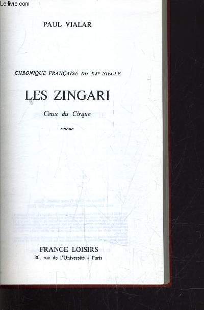 LES ZINGARI - CEUX DU CIRQUE.