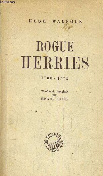 ROGUE HERRIES 1700-1774.