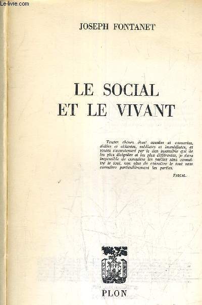 LE SOCIAL ET LE VIVANT.