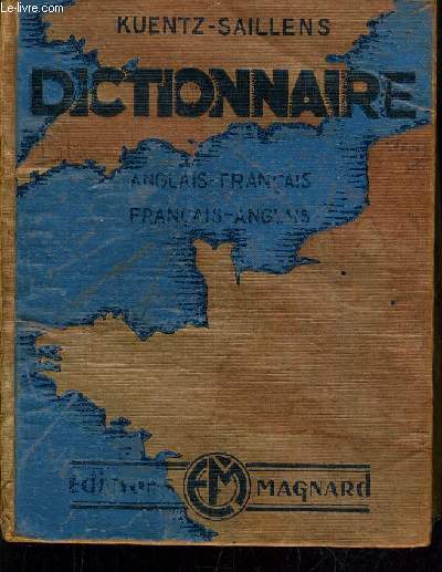 DICTIONNAIRE ANGLAIS FRANCAIS ET FRANCAIS ANGLAIS.