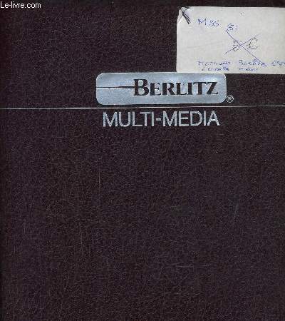 BERLITZ MULTIMEDIA - ESPAGNOL - 1 LIVRE ESPAGNOL 1 + 6 CASSETTES.