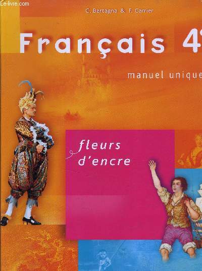 FRANCAIS 4E MANUEL UNIQUE.