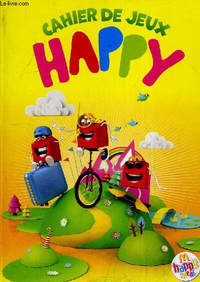 CAHIER DE JEUX HAPPY.