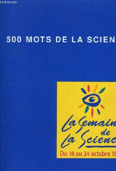 500 MOTS DE LA SCIENCE.