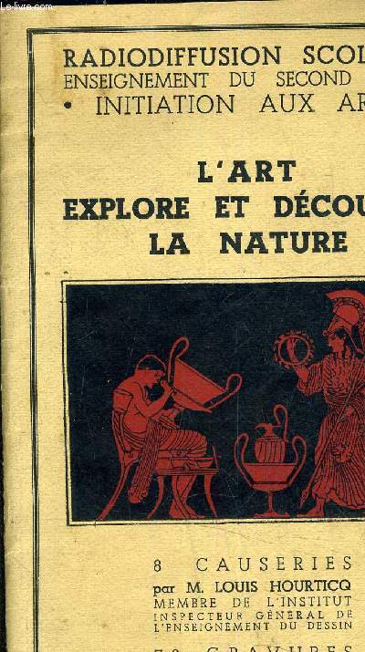 L'ART EXPLORE ET DECOUVRE LA NATURE - RADIOFFUSION SCOLAIRE ENSEIGNEMENT DU SECOND DEGRE - INITIATION AUX ARTS.