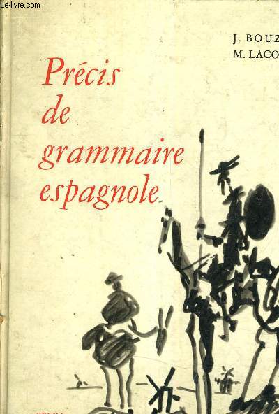 PRECIS DE GRAMMAIRE ESPAGNOLE.