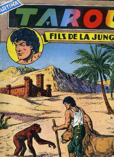 TAROU - FILS DE LA JUNGLE - LE CHATEAU DANS LES SABLES N56 - RECIT COMPLET.