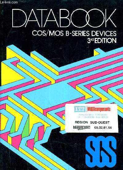 DATABOOK COS/MOS B-SERIES DEVICES.
