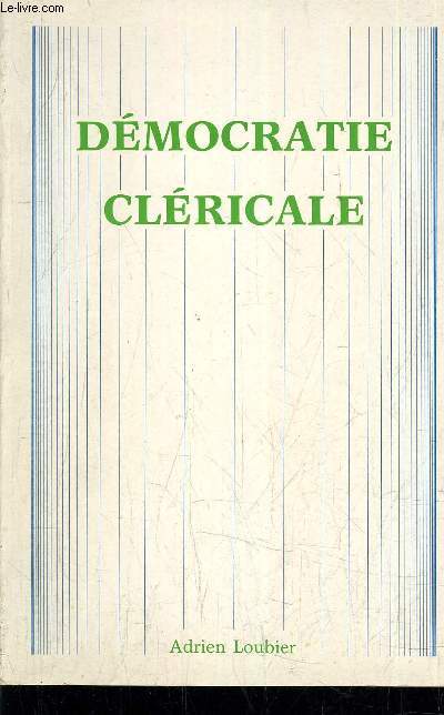 DEMOCRATIE CLERICALE.