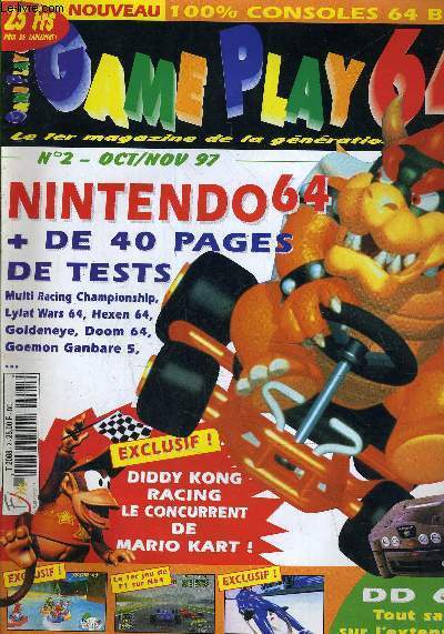 GAME PLAY 64 - N2 OCTOBRE NOVEMBRE 1997.